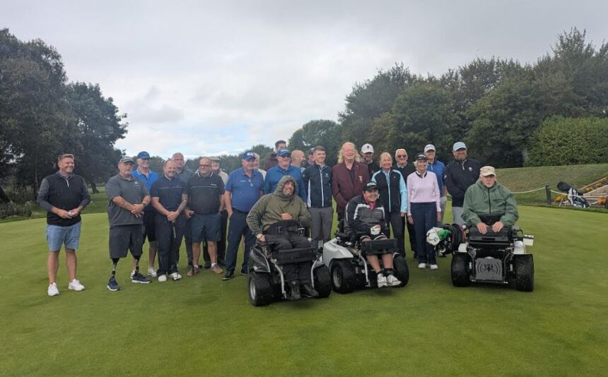 Formby Hall Golf Resort & Spa hosted a team match with Golfing with Disabilities