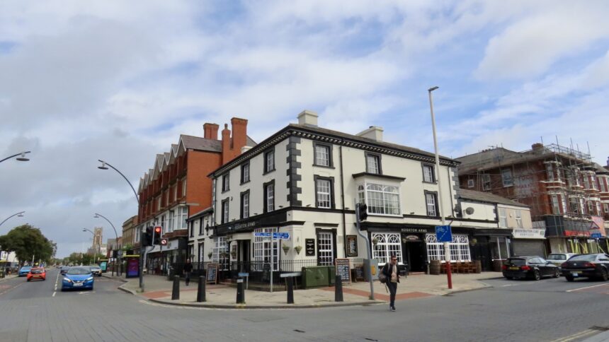 The Hoghton Arms pub in Southport. Photo by Andrew Brown Stand Up For Southport