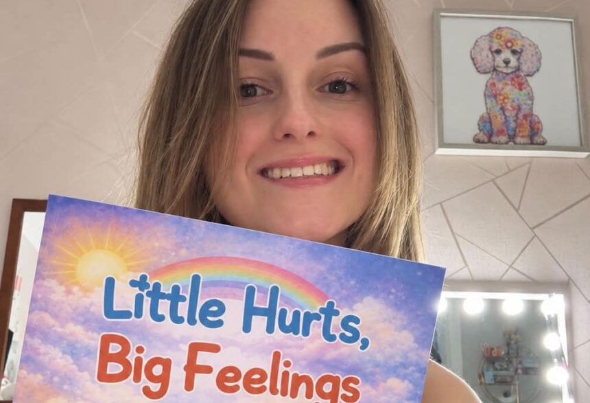 Southport author Sarah J.H has published her new book Little Hurts Big Feelings