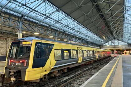 A Merseyrail train at Southport Train Station. Photo by Andrew Brown Stand Up For Southport