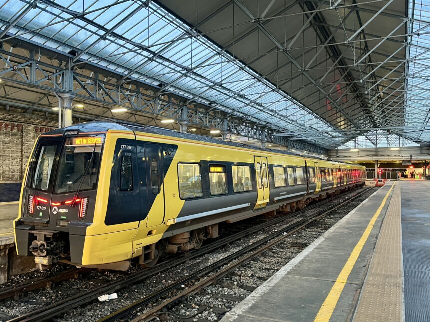 A Merseyrail train at Southport Train Station. Photo by Andrew Brown Stand Up For Southport