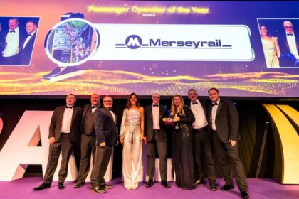 Merseyrail is celebrating being named Passenger Operator of the Year at the National Rail Awards