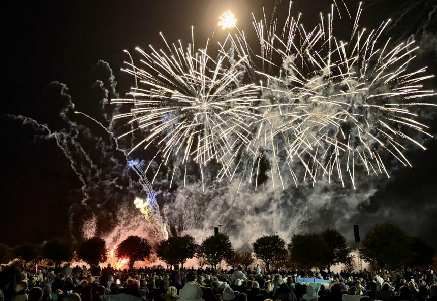 The British Musical Fireworks Championship in Southport. Photo by Andrew Brown Stand Up For Southport