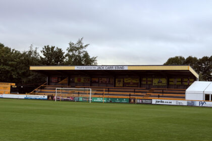 Southport Football Club. Photo by Andrew Brown Stand Up For Southport