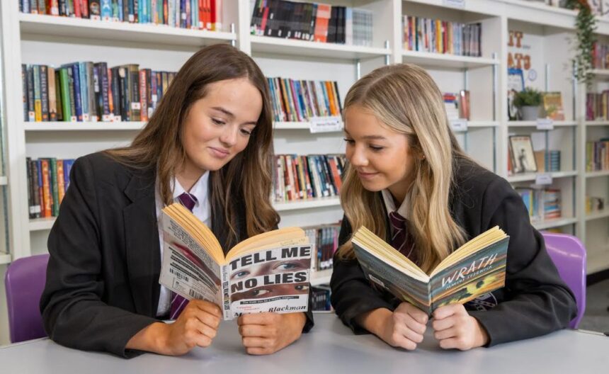 Pupils at Tarleton Academy