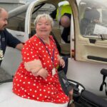 Southport campaigner and disability advocate Teresa Smith BEM is preparing to take to the skies on 3 October 2026 to raise £5,000 for neonatal vein viewers for Liverpool Womens Hospital