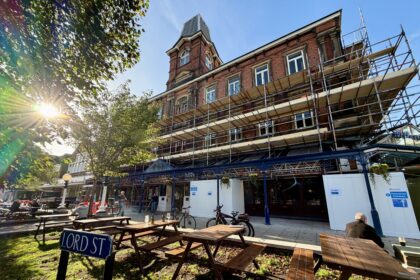 Work is taking place to create the new Wetherspoon Hotel on Lord Street in Southport. Photo by Andrew Brown Stand Up For Southport
