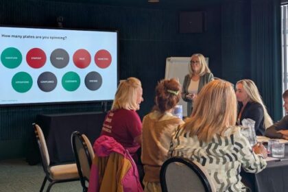 The Better Business Board at Waterfront Southport Hotel. Photo by Bev Howard BOSS Consulting
