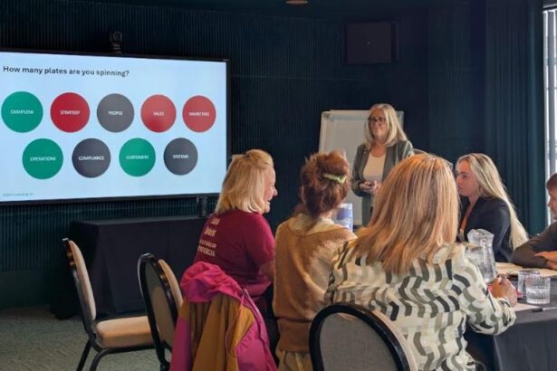 The Better Business Board at Waterfront Southport Hotel. Photo by Bev Howard BOSS Consulting