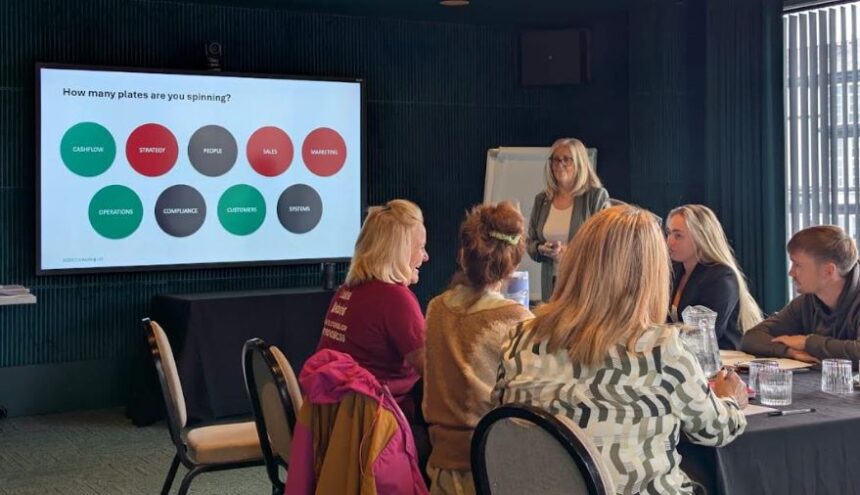 The Better Business Board at Waterfront Southport Hotel. Photo by Bev Howard BOSS Consulting