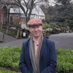 Southport MP Patrick Hutley at the Botanic Gardens in Churchtown in Southport