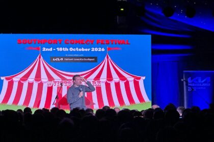 Jason Manford at Southport Comedy Festival. Photo by Brendan Riley