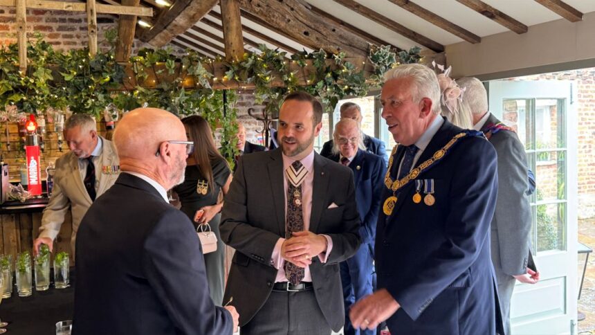 Veteran Jimmy Williams talks with Peter Oliver and Mark Matthews