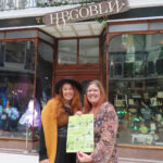 The Wicked Witch by Katy Lancaster, Phaedra Samantha and Venya Krutikov at Wayfarers Arcade on Lord Street in Southport. Photo by Andrew Brown Stand Up For Southport