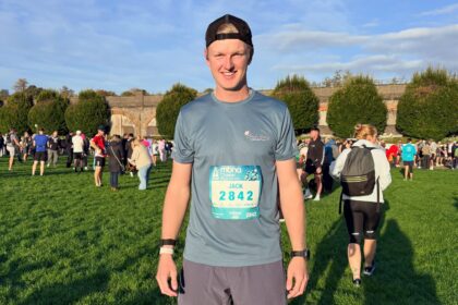 Jack Carney has completed the Chester Marathon for Elsie's Story