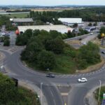 Kew Roundabout in Southport. Photo by Sefton Council
