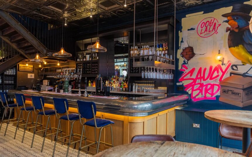 The new Saucy Bird restaurant is opening on Lord Street in Southport town centre. Photo by Bertie Cunningham Southport BID
