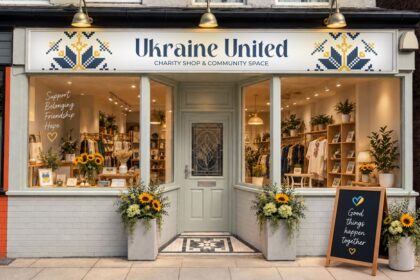The new Ukraine United shop is opening on Eastbank Street in Southport town centre